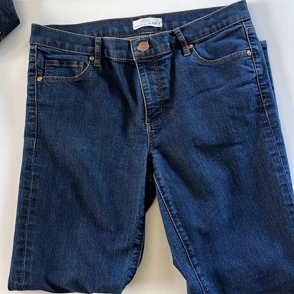 Loft Modern skinny jeans Size 10